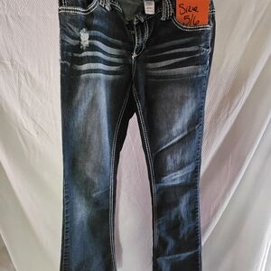 Maurices Blue Bootcut Jeans Classic Denim Style